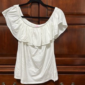 Lilly Pulitzer off the shoulder top